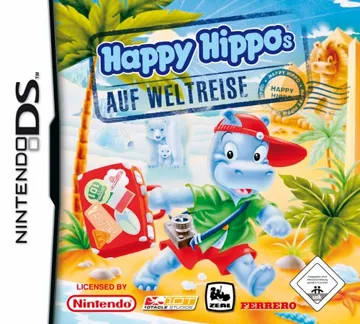 Happy Hippo's World Tour (Europe) (En,Fr,De,Es,It) box cover front